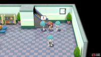 A double battle awaits near the first staircase.