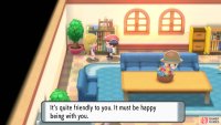 Speak to this lady at the Pokémon Fan Club if you need a hint.