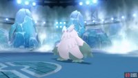 Candice’s ace is her Abomasnow.