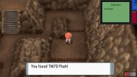 TM70 Flash can be used to light up dark caves.