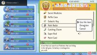 Look for the Poké Radar in the Key Items tab.