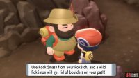 He’ll add Rock Smash to your Hidden Moves app.