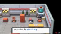 After Rotom enters the first appliance, you’ll receive the Rotom Catalog.