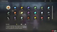 Her menu is mostly evolution items