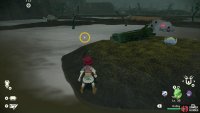 Look out for a sparkle in the swamp next to the Alpha Hippowdon.