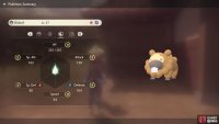 Here’s our prized Bidoof. In hindsight, an Attack-boosting Nature would’ve helped.