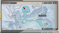 Brrr… Lake Acuity is located at the northern edge of Alabaster Icelands.