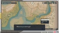Fast-travel back to one of the two camps.