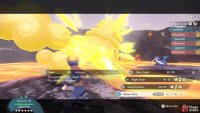 Send out a suitable Pokémon to confront the dazed Noble!