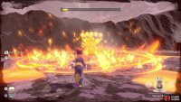 So long as you’re not moments from keeling over, run/roll through the central flames to stop Arcanine.