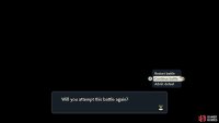 If you don’t have the patience, you could consider continuing the fight.