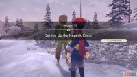 Request 78: Setting Up the Icepeak Camp.