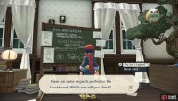 This curious request will appear on the blackboard.