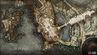 The location of the Festering Bloody Finger on the rooftops, overlooking the main courtyard.