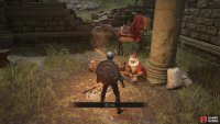 This merchant is the first of many that you’ll encounter in the world.