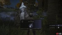 You’ll find Renna perched on the walls of the church at night, but you’ll need the Torrent mount before she’ll give you the Spirit Calling Bell.