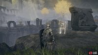 You’ll see the spirit only after you’ve interacted with the painting at Stormveil Castle.