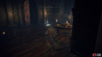 you can find his armor set where he was standing outside Gideon’s room.