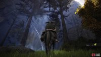 The Spiritspring can be found next to the walking mausoleum in the northeast of the lake.