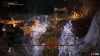 When fighting bosses, you can use FP to summon a Spirit