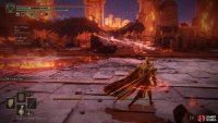 Bloodflame Charge: Mohg will charge with his bloodflame drenched trident outstretched.