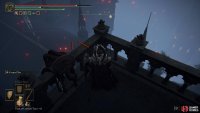 Once again, jump over the balcony onto the roof below.