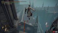 Jump over the large gap. Make sure you’re at least medium equip load to attempt this.