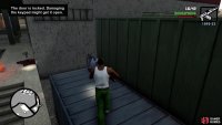 There’s some Armor on this crate to the right of the warehouse entrance