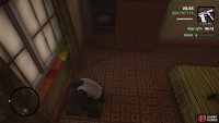 This crate is located in the owner’s bedroom