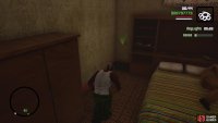 This crate is located in the owner’s bedroom