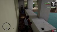 There is some armor opposite the entrance, should you need it