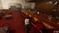 It’s better to just sneak past the enemies in the bar area