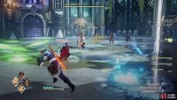 he will rain down a Lightning Strike at your position when raising his sword