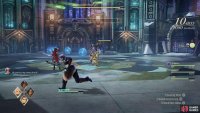 he can cast the Mine Barrage arte that will have three Lightning Orbs protect him