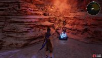 these indicate Mining Points for Ore you’ll need later in the game.