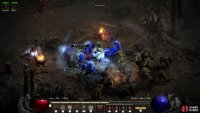 Hurricane deals cold damage in a wide AoE,
