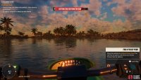 then use the jet ski to follow him to the island.