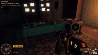 then press the buttons in the correct order to unlock a path upstairs. 
