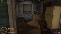 20 eggs can be found under and in the farm house.