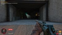 then take out the enemies and the cameras before jumping into the tank