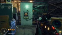 Finally, go into the fenced off area to find the third switch. 