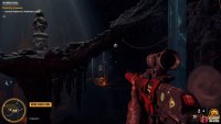 and use the grapple point in the center of the room to interact with the skull 