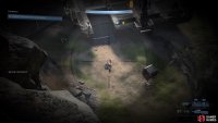 Take out most of the enemies from the hilltop first