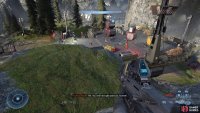 Either take out the enemies from the nearby hill 