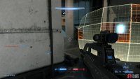 Shooting segments of a shield will quickly degrade it.