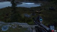 You’ll find the log just by the lake.