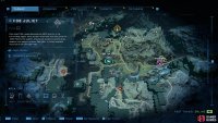The location of Riven Gate, east of Fob Juliet.