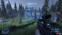 The second Forerunner artifact, by the lake.