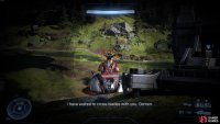 Shoot the cannon operator to disable its fire.