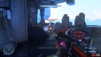 After shooting one of the eyes, the boss will be stunned briefly and you can shoot its core for additional damage.